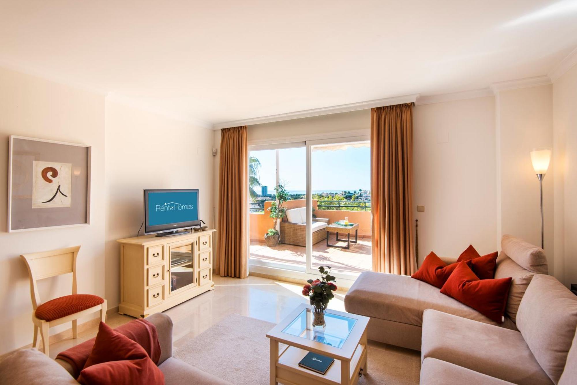 Rentandhomes Penthouse Elviria Golf 马尔韦利亚 外观 照片